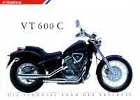 Honda VT 600 C brochure 1986