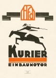 Hfd Kurier bicyclemotor brochure 1922