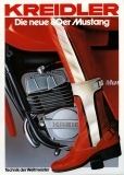 Kreidler 80 ccm Mustang brochure 5.1981