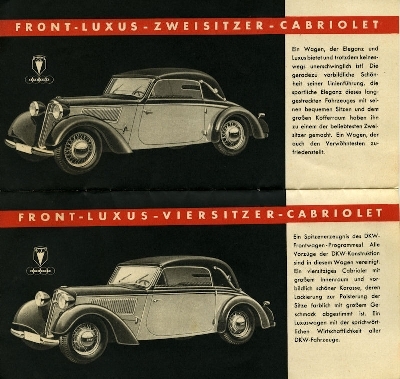 DKW Pkw Programm 1.1937