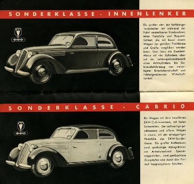 DKW Pkw Programm 1.1937