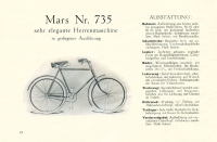 Mars Fahrrad Programm 1925 Teil 3