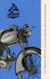 Hexe Moped Prospekt ca. 1960