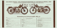 UT RE Touren 200 ccm brochure 1929