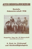 UT RE Touren 200 ccm brochure 1929