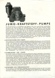 Preview: Junkers Jumo Kraftstoffpumpe Prospekt 1930er Jahre
