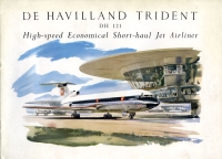 De Havilland Trident DH 121 Prospekt 1962