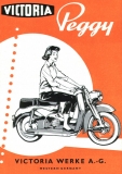 Victoria Peggy 200 ccm Prospekt 10.1956