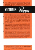 Victoria Peggy 200 ccm Prospekt 10.1956