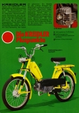 Kreidler Programm Mofa Mopeds 1976