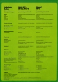 Kreidler Programm Mofa Mopeds 1976