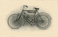 Maurer Fahrradmotor 1 PS Prospekt 1920er Jahre