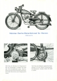 Preview: Meister Motorfahrrad M 47 S und 48 S Prospekt ca. 1949