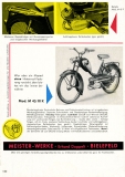 Meister Moped Super Luxus Prospekt 1957