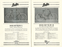 Meister bicycle program 1930