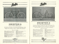 Meister Fahrrad Programm 1930