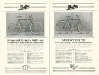 Meister bicycle program 1930