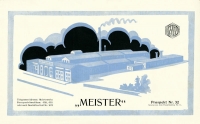 Meister Fahrrad Programm ca. 1929