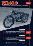 Miele 150 ccm motorcycle brochure 7.1953