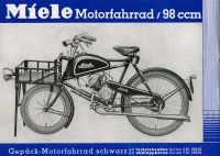 Miele Motorfahrrad Prospekt 1937