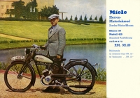 Miele Motorfahrrad Prospekt 8.1937