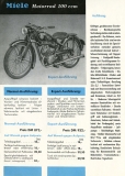 Preview: Miele 100 und 150 ccm Motorrad Prospekt 3.1954 Preview: Miele 100 und 150 ccm Motorrad Prospekt 3.1954