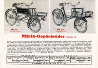 Miele Fahrrad Prospekt 1938