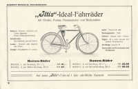 Iltis bicycle brochure ca. 1932