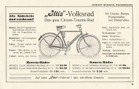 Iltis bicycle brochure ca. 1932