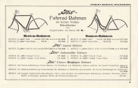 Iltis Fahrrad Prospekt ca. 1932