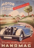 Motor & Sport 1937