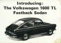 VW 1600 TL brochure 8.1965