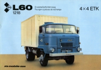 IFA L 60 1218 4X4 ETK Prospekt 1989