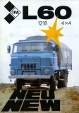 IFA L 60 1218 4X4 Prospekt 1989/90