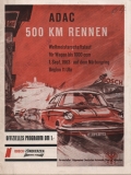Programm Nürburgring 1.9.1963