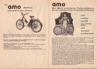 Amo Fahrradmotor brochure 50ccm ca. 1952