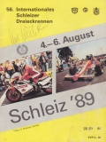 Programm 56. Schleizer Dreieck-Rennen 4.8.1989