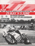 Program Isle of Man TT May/June 1987