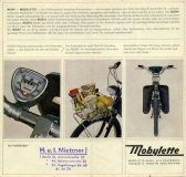 Preview: Mobylette Mini Moby Prospekt 1970er Jahre Preview: Mobylette Mini Moby Prospekt 1970er Jahre