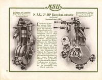 NSU Motorrad Programm 1913