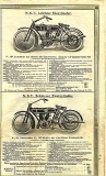 NSU motorcycle program 1913