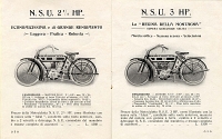 NSU Motorrad Programm 1914 ital.