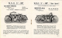 NSU Motorrad Programm 1914 ital.