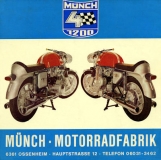 Münch 1200 TTS brochure ca. 1966