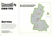 Münch 1200 TTS brochure 1970s