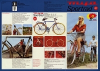 Mifa bicycle brochure ca. 1975