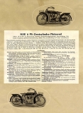 NSU Motorrad Programm 1922