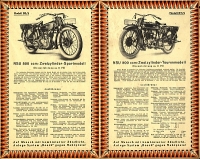 Preview: NSU Motorrad Programm 1928 Preview: NSU Motorrad Programm 1928