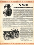Preview: NSU 250 ccm Einzylinder Spezial Sportmodell Prospekt 1928 Preview: NSU 250 ccm Einzylinder Spezial Sportmodell Prospekt 1928