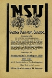 NSU Kleinplakat Großer Preis von Europa 1928